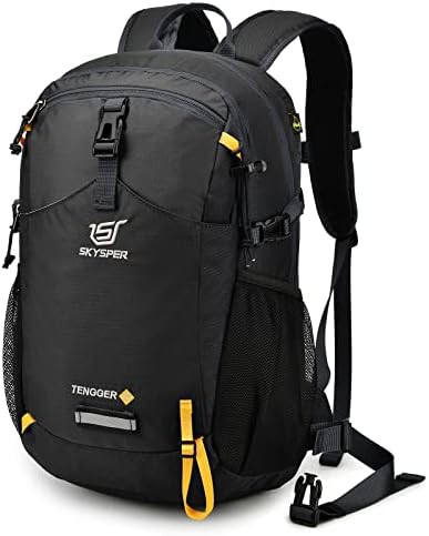 Skysper black 20l travel daypack