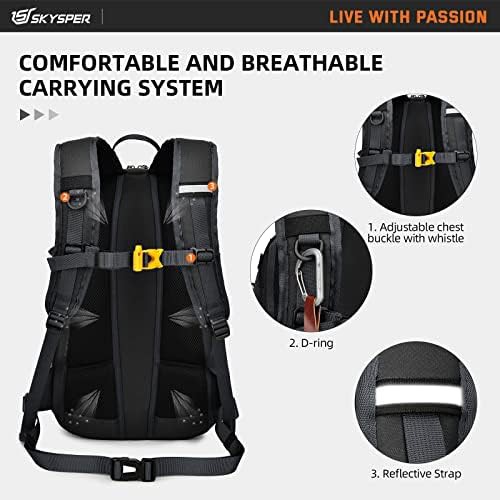 Skysper black 20l travel daypack — photo 3