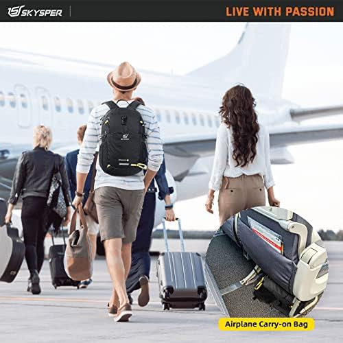 Skysper black 20l travel daypack — photo 5