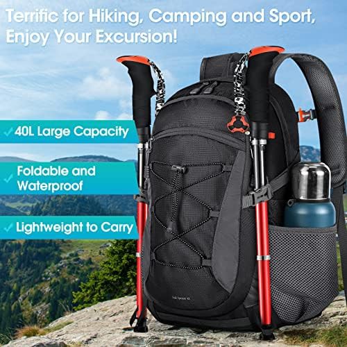 Waterproof Packable Camping Backpack 40L — photo 5