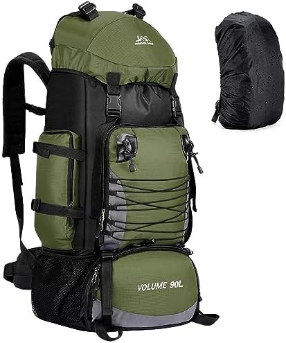 Waterproof 90L Hiking Backpack for Camping