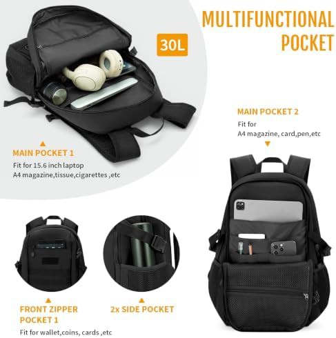 30L tactical camping rucksack pack — photo 4