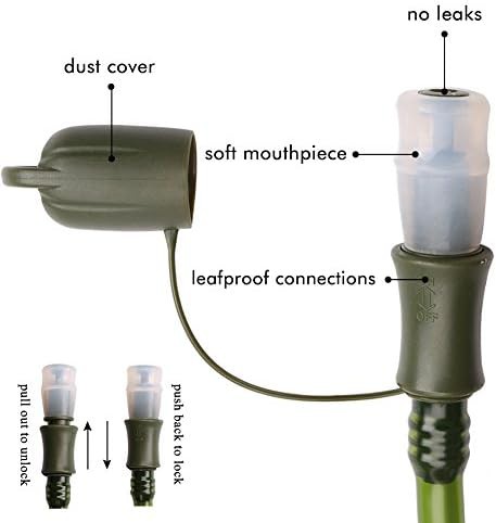 Military green 1.5L reservoir bag — photo 3