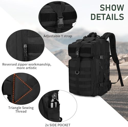 45L laptop tactical camping rucksack — photo 5