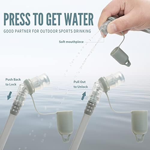 Insulated hydration bladder with high flow valve — photo 3