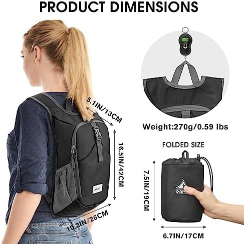 Compact foldable outdoor daypack 10l — photo 4