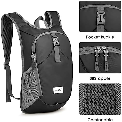 Compact foldable outdoor daypack 10l — photo 5