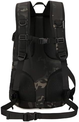 Tactical motorcycle backpack with patch — photo 3
