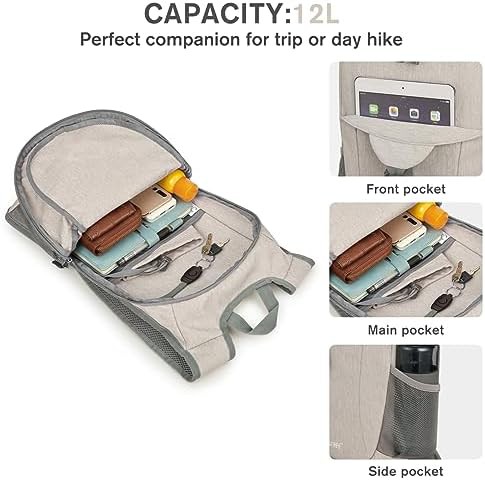 Ultralight mini foldable shoulder bag 12l — photo 3