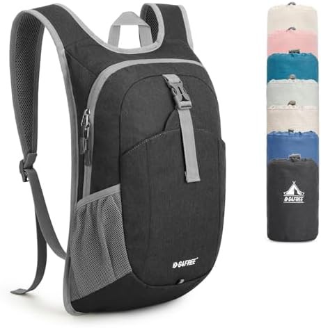 Mini foldable outdoor travel backpack 12l
