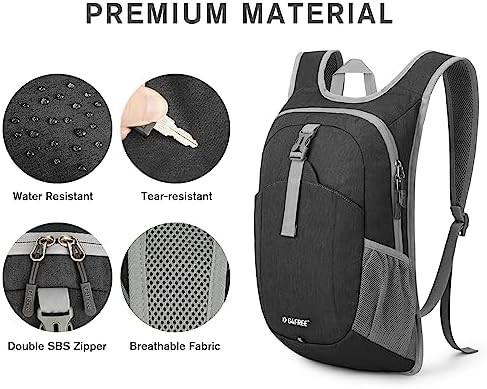 Mini foldable outdoor travel backpack 12l — photo 4