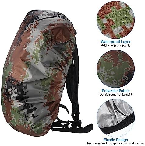 Waterproof rucksack cover digital camo — photo 3