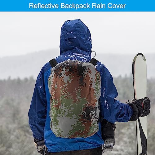 Waterproof rucksack cover digital camo — photo 4