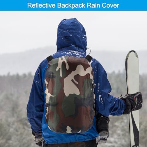 Waterproof rucksack cover classic camo extra large — photo 4