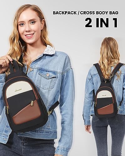 Women's convertible sling backpack crossbody bag — photo 3