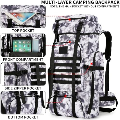 70L military climbing molle rucksack — photo 3