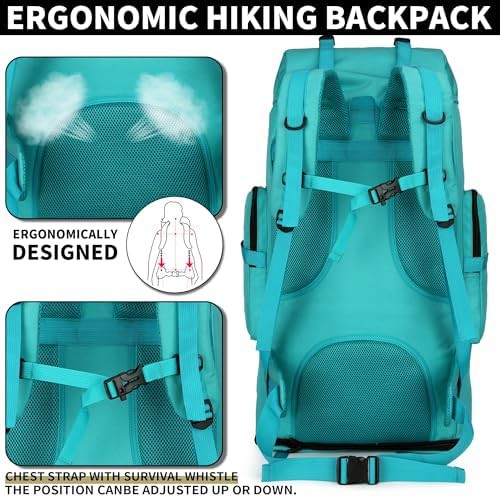 100l military rucksack camping pack — photo 5