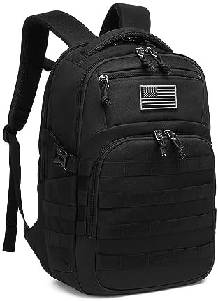 Large tactical assault bag 20 in black