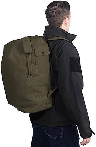 Nomad canvas duffle backpack military style — photo 5