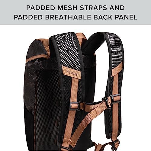 Juniper daypack 16L black topo pattern — photo 5