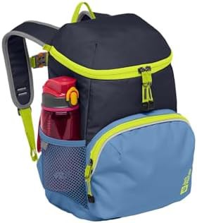 Night blue reflective unisex kids backpack — photo 3