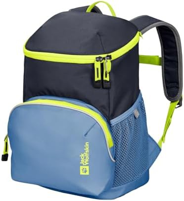 Night blue reflective unisex kids backpack — photo 5