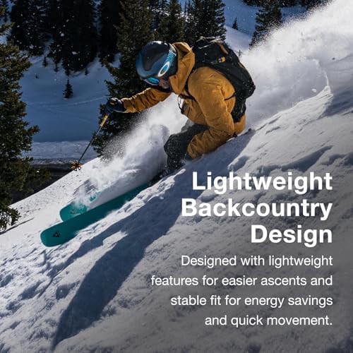 Black mens ski snowboard pack 22L — photo 3
