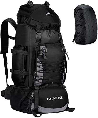Large 90L Camping Backpack with Rain Cover