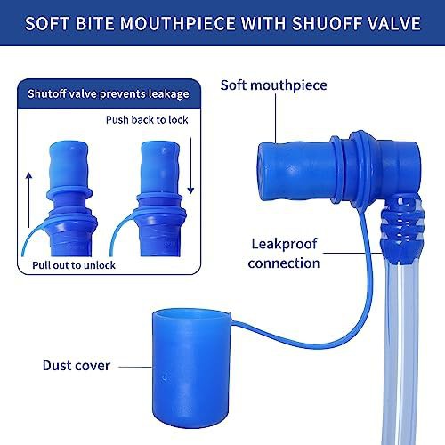 Leak proof hydration bladder 2L — photo 3