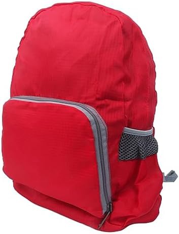 Red mountaineering travel daypack 25L