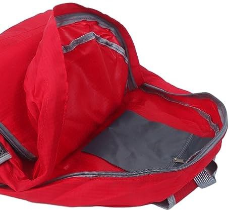 Red mountaineering travel daypack 25L — photo 5