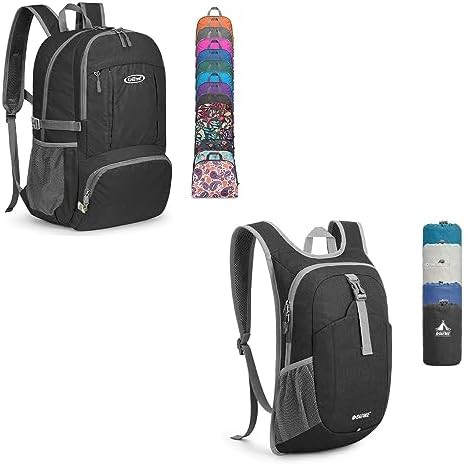 Dual capacity hiking daypack 40l
