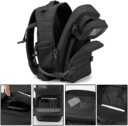 Black Military Tactical 25L Molle Daypack — photo 5