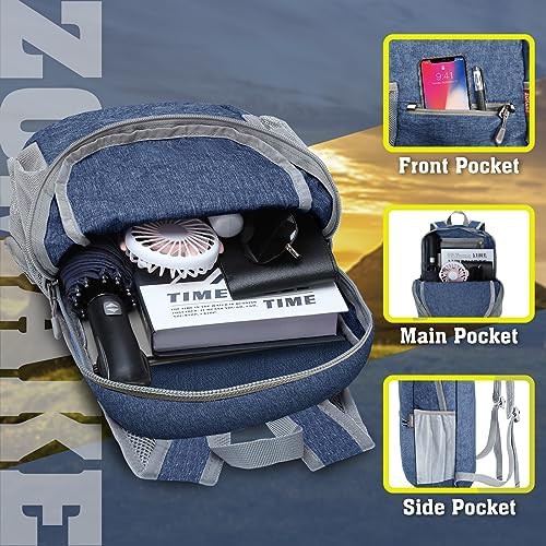 Black 10L foldable hiking daypack — photo 3