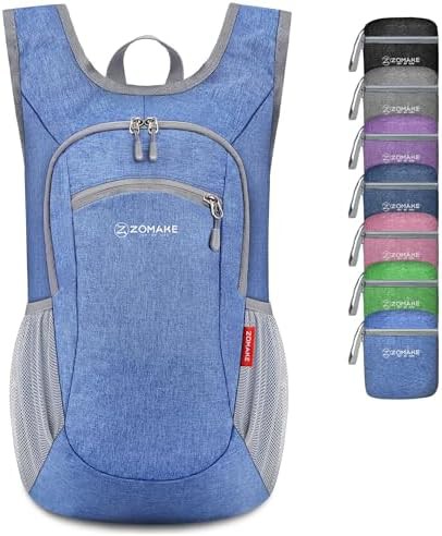 Light blue 10l ultralight daypack