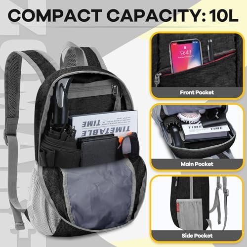 Small 10l folding hiking day pack — photo 3