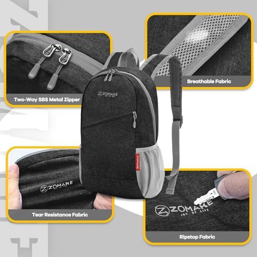 Small 10l folding hiking day pack — photo 4