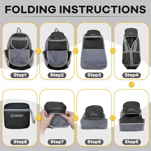 Small 10l folding hiking day pack — photo 5