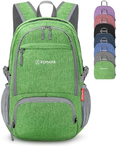 Grey 25l foldable travel daypack