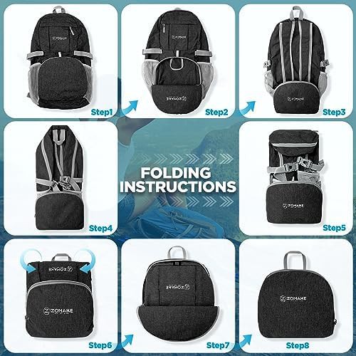 Navy 25l small foldable pack — photo 5