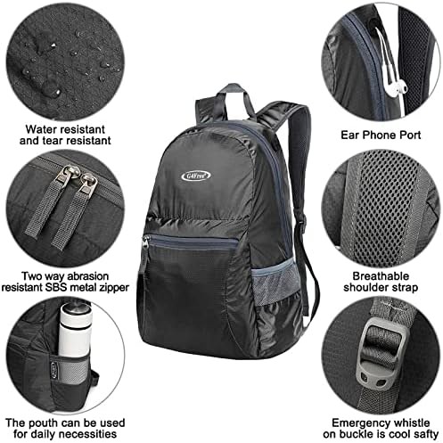 Dual purpose lightweight packable backpack 20l — photo 4