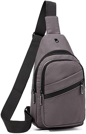 Mens traveling lightweight crossbody sling backpack