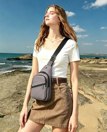 Mens traveling lightweight crossbody sling backpack — photo 3