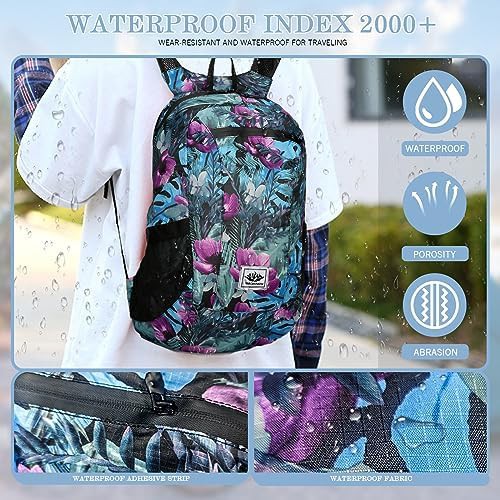 Belefu flower waterproof 20l hiking backpack — photo 3