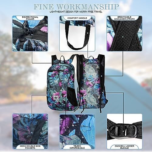 Belefu flower waterproof 20l hiking backpack — photo 5