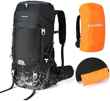 Black Ultralight Climbing and Touring Backpack 50L — photo 5