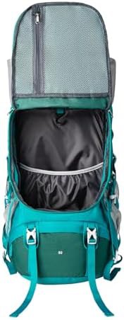 Green Waterproof Touring and Camping Backpack 50L — photo 3