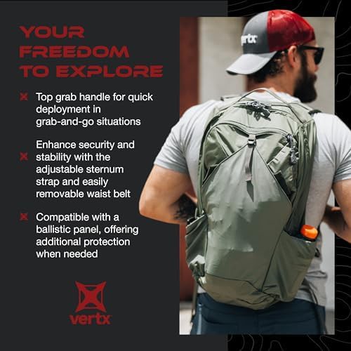 Ultralight tactical 28L hiking backpack — photo 4