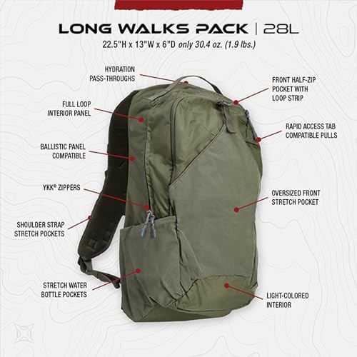 Ultralight tactical 28L hiking backpack — photo 5