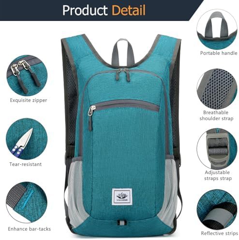 Ultralight Foldable Hiking Daypack 15L — photo 3